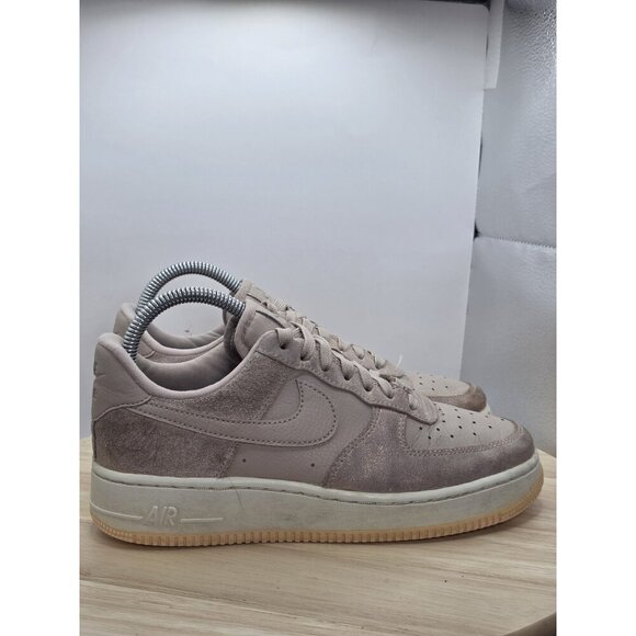 Nike Air Force 1 Low Pink Glitter Sneakers 616725-901 Size 7.5 - Picture 3 of 9